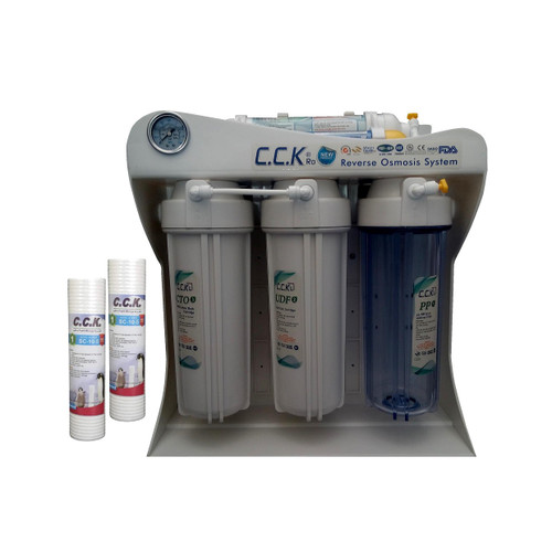 آب تصفیه کن سی سی کا RO مدل 12312 با فیلتر اضافه